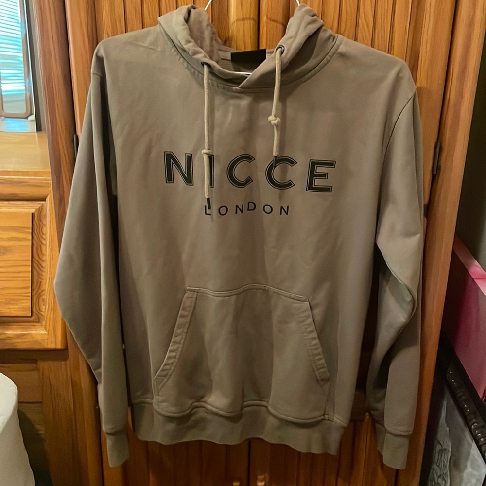Nicce Hoodie Olive Green